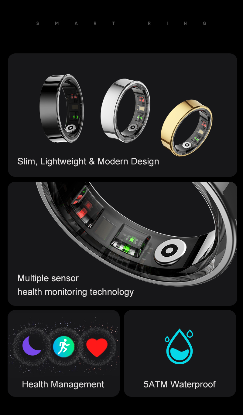 Smart Ring Q9 vista lateral
